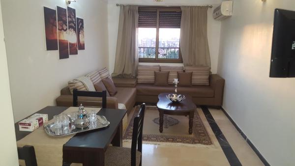 En la foto se muestra el objeto Sedo Apartments ubicado en la ciudad de Marrakech.