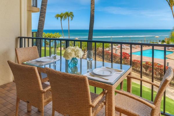 Kaanapali Shores Villas Ocean View 4 Br Sleeps 12 Complimentary Car With 6 Nights Ks Ml-1167 By Kbm - Maui, HI