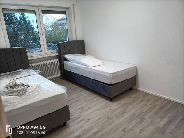 A la foto es mostra l'objecte Accomodation Worfelden situat a la ciutat de Mörfelden.