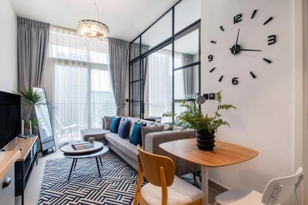 A la foto es mostra l'objecte Charming & Entertaining 1BR in Dubai Hills situat a la ciutat de Dubai.