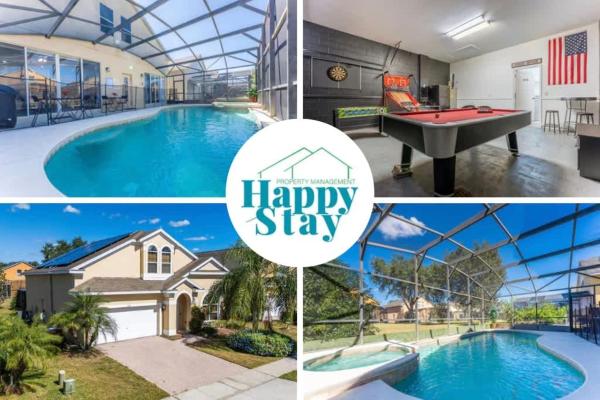 Luxury Family Villa Private Pool 10 Min Disney - Davenport, FL
