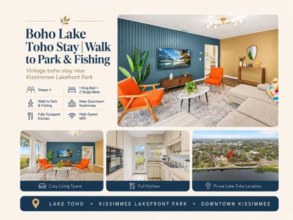 Super Boho - At Lake Toho Fishing Vintage Vibes - St. Cloud, FL