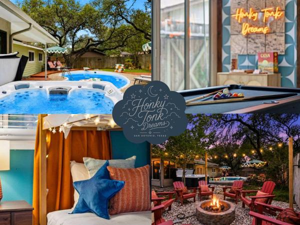 Honky Tonk Dreams - Pool - Hot Tub - Games - San Antonio, TX