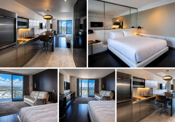 Palms Place Hotel Mountain View with Open Balcony, Las Vegas