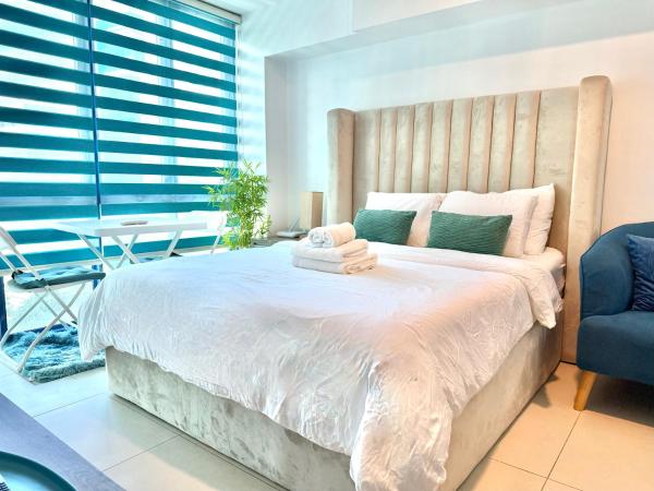 38 Park Ave Studio In It Park With Netflix, Pool & Gym - 宿霧