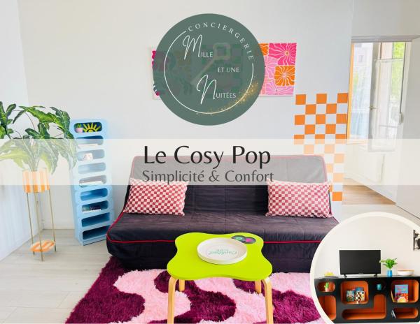 Cosy Pop - Proche Centre - Lave Linge & Wifi - Troyes