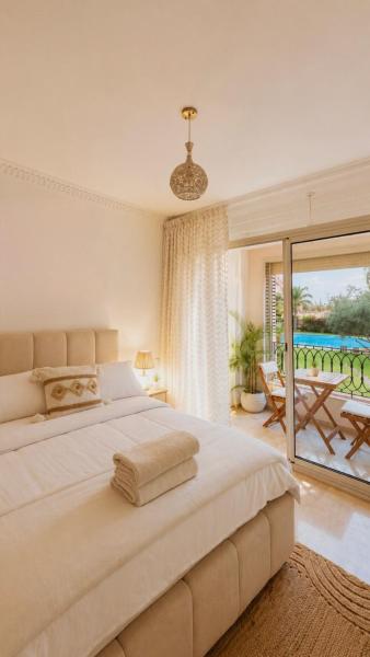 Appartement Avec Piscine&parking - À 2 Pas De Menara Mall - マラケシュ