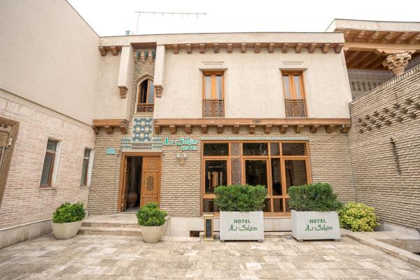 Na fotografii je vidět objekt As-Salam Boutique Hotel nacházející se ve městě Buchara.