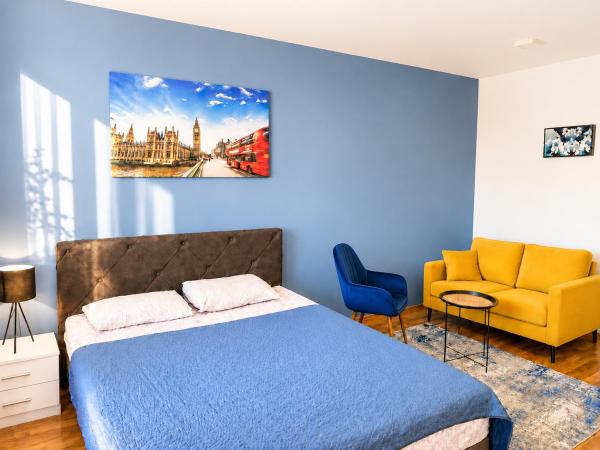 På bilden syns objektet Apartman Lanass Doboj som ligger i staden Doboj.
