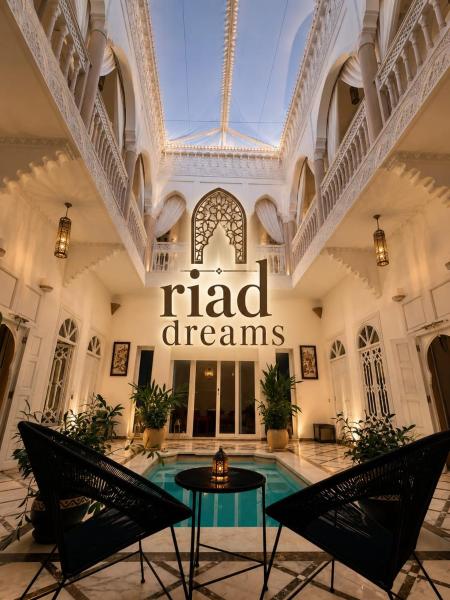 En la foto se muestra el objeto RIAD DREAMS ubicado en la ciudad de Marrakech.