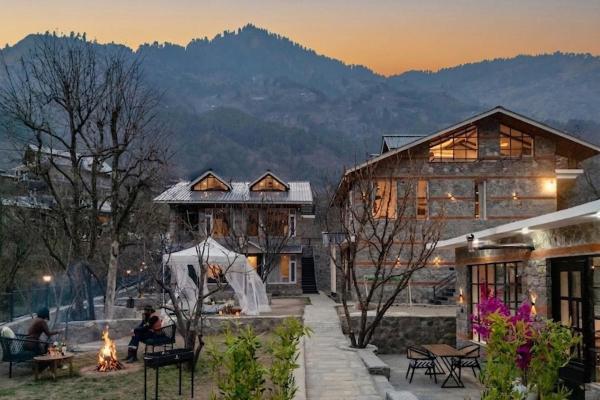 Stayvista At The River Story - Raison With Lawn, Bbq - Himachal Pradesh