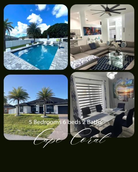 Palm House Heated Pool Saltwater Pool - Cape Coral, FL