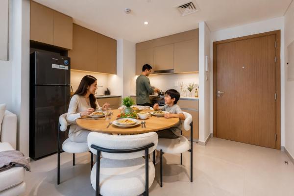 På billedet ses objektet HAVN - 1 Bedroom in Bayshore 2, Creek Beach beliggende i byen Dubai.