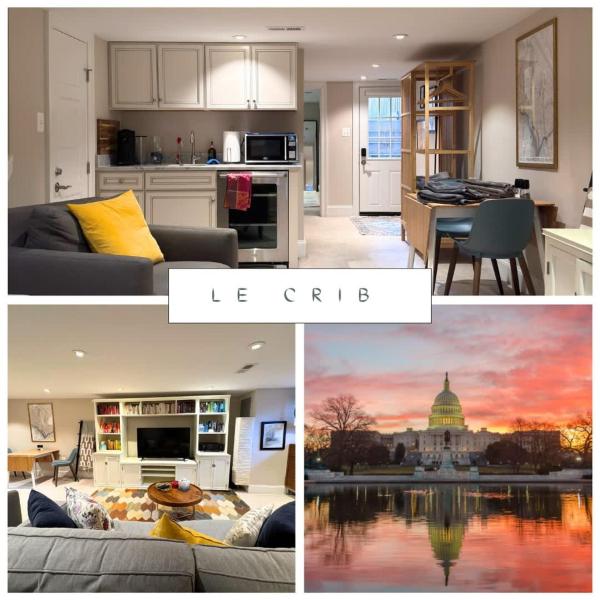 A la foto es mostra l'objecte Explore Sights of Washington from Spacious Crib situat a la ciutat de Washington.
