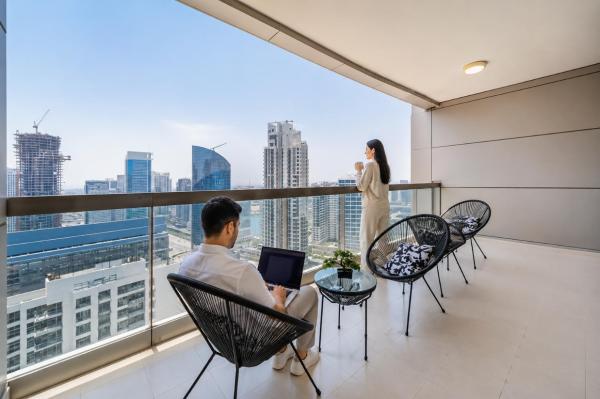 A la foto es mostra l'objecte HAVN - 1 Bedroom Apartment in 8 Boulevard, Downtown situat a la ciutat de Dubai.