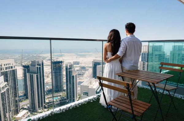 A la foto es mostra l'objecte HAVN - High Floor 2 bedroom in The Grand situat a la ciutat de Dubai.