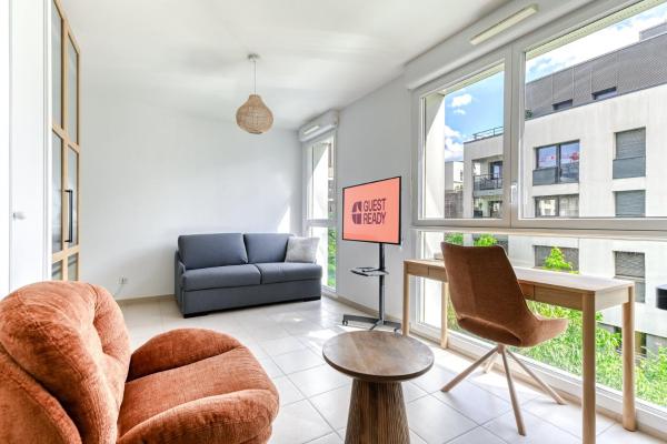 Guestready - Modern & Bright Studio In Gerland - Lyon