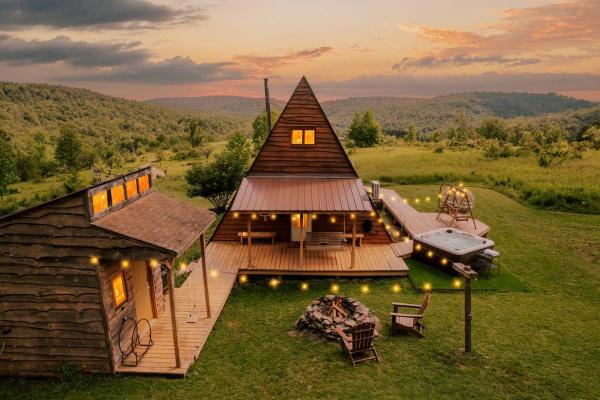 Amazing A-frame With Atv On A Private Retreat For An Unforgettable Escape In The Catskills Near Roscoe, New York - État de New York