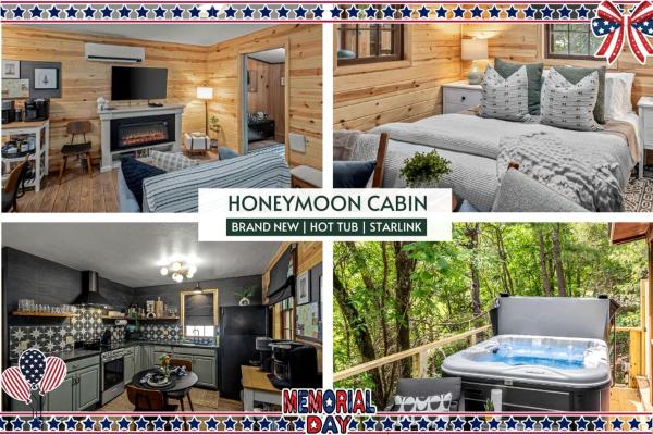 Romantic And Secluded Log Cabin With Private Hot Tub In Eureka Springs, Arkansas - Eureka Springs, AR