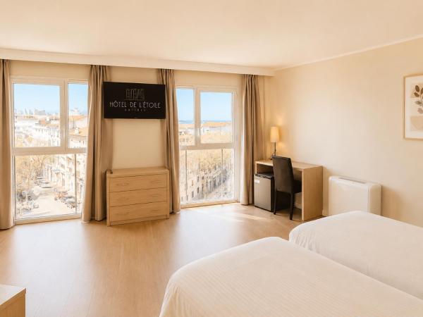 Nella foto è visibile l'oggetto Hôtel de l'Étoile situato nella città di Antibes.
