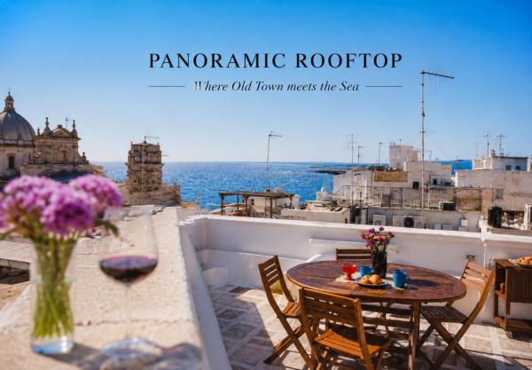 Helloapulia Panoramic Sea View Terrace - Central Monopoli Old Town - Monopoli