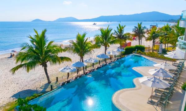 På billedet ses objektet Palace Praia Hotel beliggende i byen Florianópolis.
