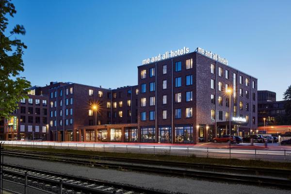 På billedet ses objektet Me and All Hotel Kiel, by Hyatt beliggende i byen Kiel.