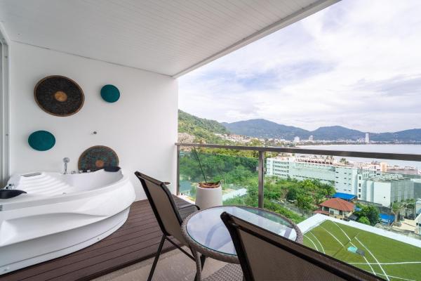 Sea View Apartment With Jacuzzi In Kalim - Patong