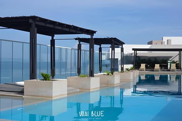 Apt Luxury/balcón/piscina/playa. Rdme10 Waiblue - Taganga