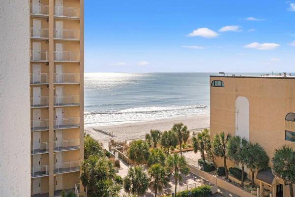 Ocean View Studio Sleeps 4 Smart Tv - Public Beach, SC