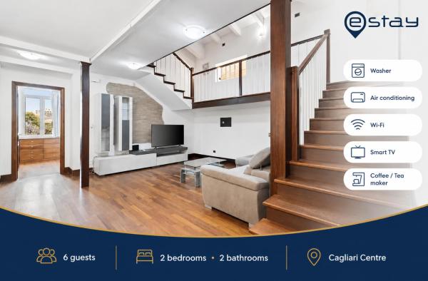 A la foto es mostra l'objecte The San Cosimo Loft situat a la ciutat de Cagliari.