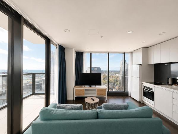 Modern 2br 2ba Harbour & Skyline Views W Balcony - Auckland