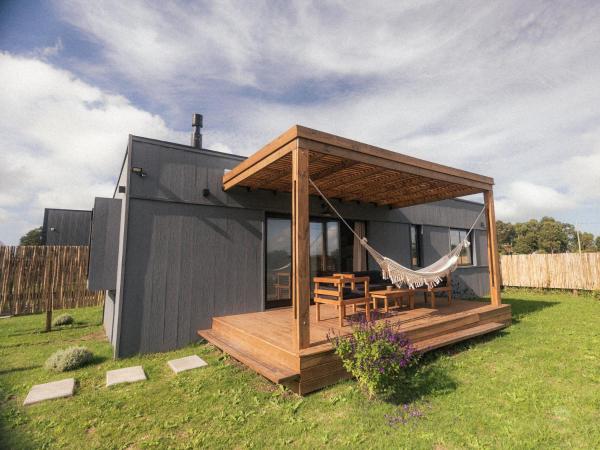 Dread Shack Nodo Norte 1 - Casa En Complejo Zona Santa Isabel, Chapa Para 4 Pax Con Parrilla - Hola Sur - Miramar