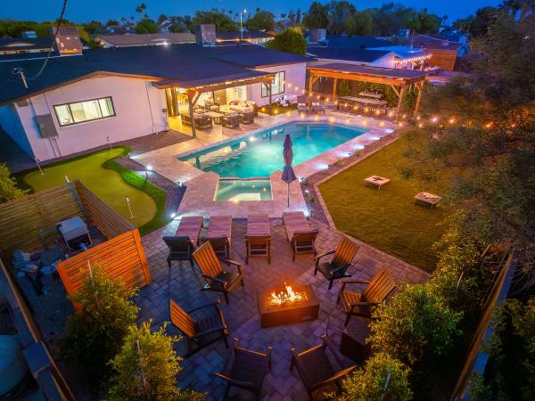 Luxuryoasis Htdpoolhottubfire Pitgolf Oldtown - Tempe, AZ