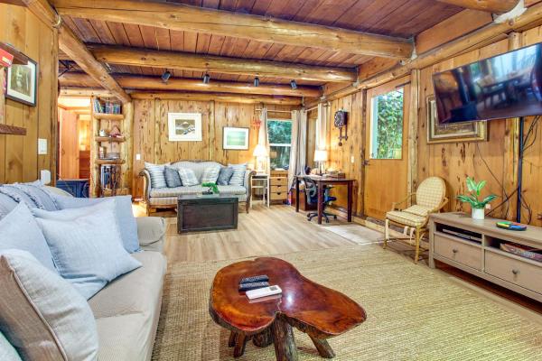 Hike To The Coast! Log Cabin On 5 Acres In Bandon - Oregon