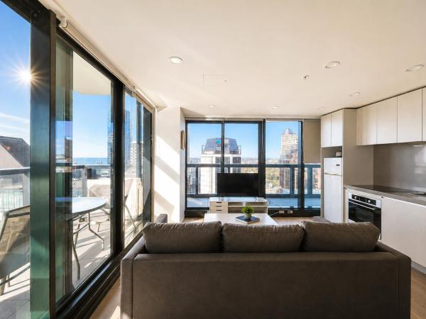 High-floor 2br 2ba Harbour & City Views W Huge Balcony P231 - Auckland