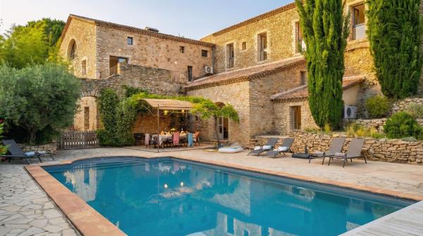 Mas 5 éToiles Privatif Cévennes - Piscine Privée 12m - Randos Et Rivières - Sans Voisin - Alès