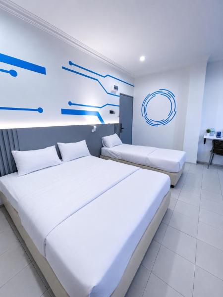 Na fotografii je vidět objekt One Stop Hotel Ipoh nacházející se ve městě Ipoh.