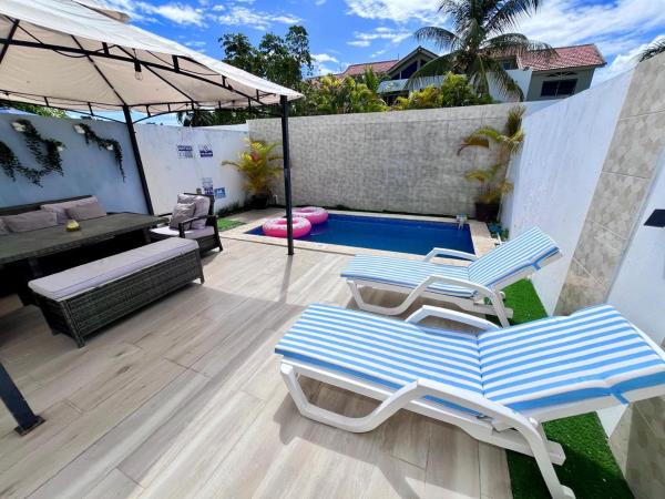 På billedet ses objektet Private pool villa with Jacuzzi, near beaches beliggende i byen Punta Cana.