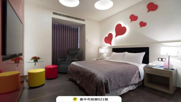 Na fotografii je vidět objekt Eusta Motel nacházející se ve městě Taiping.