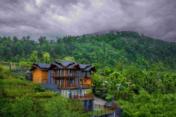 På billedet ses objektet amã Stays & Trails Kashi House, Rishikesh beliggende i byen Rishikesh.