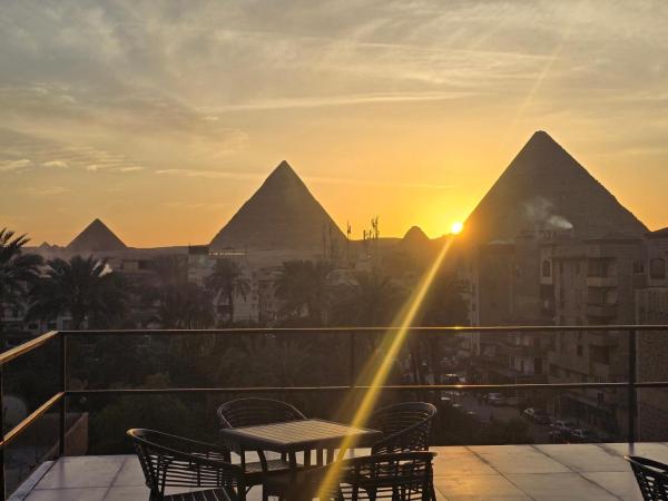 Royal night pyramids, Cairo