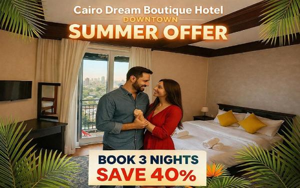 Nella foto è visibile l'oggetto Cairo Dream Boutique Hotel situato nella città di Il Cairo.