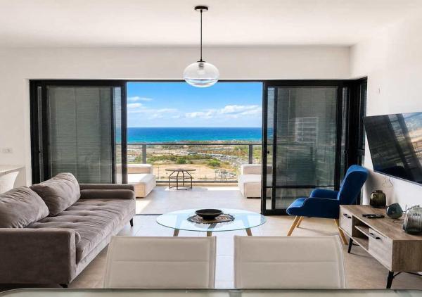 Modern Tower Apt W Spectacular Sea View L Mamad - 以色列