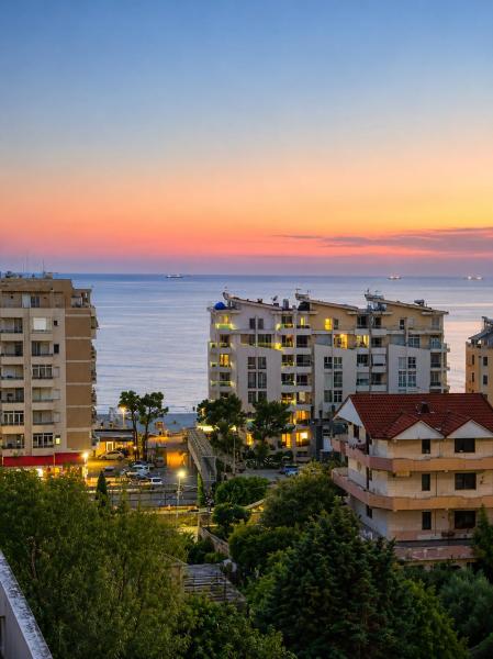 Na fotografii je vidět objekt Eldo Apartments nacházející se ve městě Durrës.