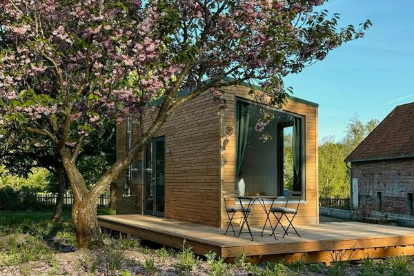 Modern Tiny House With Private Lake Access - Walsrode