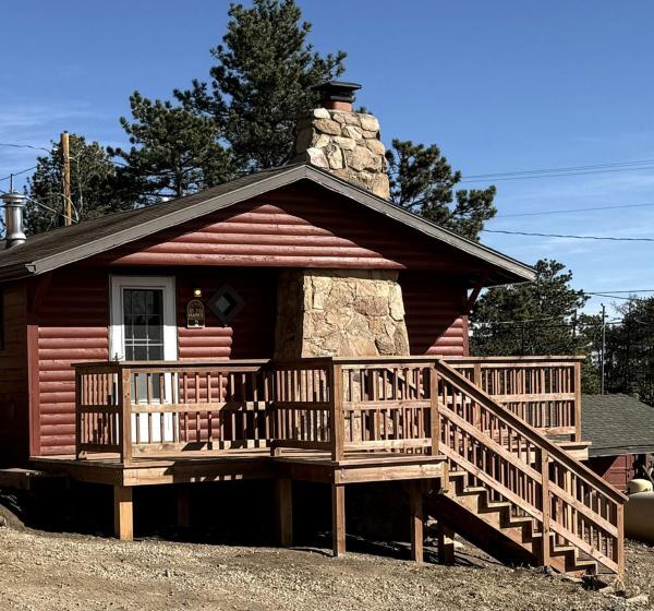 Historic Log Cabin With Fireplace And Mountain Views, Perfect For A Weekend Getaway To Red Lakes, Company - Red Feather Lakes, CO
