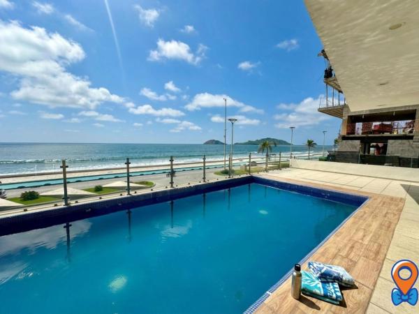 Στη φωτογραφία φαίνεται το αντικείμενο departamento VIP vista al Mar 7 personas που βρίσκεται στην πόλη Μαζατλάν.