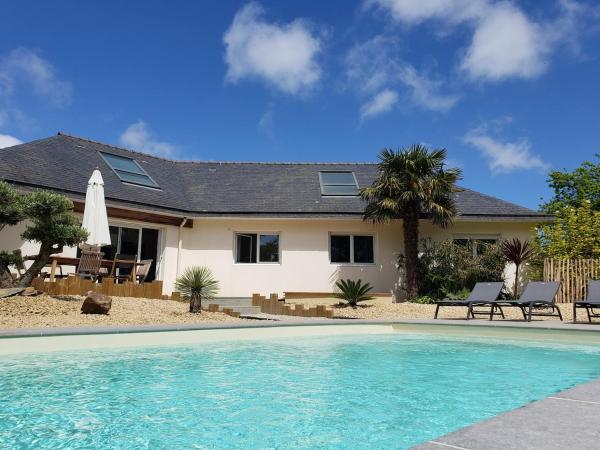 Villa Familiale Avec Piscine Chauffée - 10 Personnes - Proche Mer - Bretagne - Morlaix