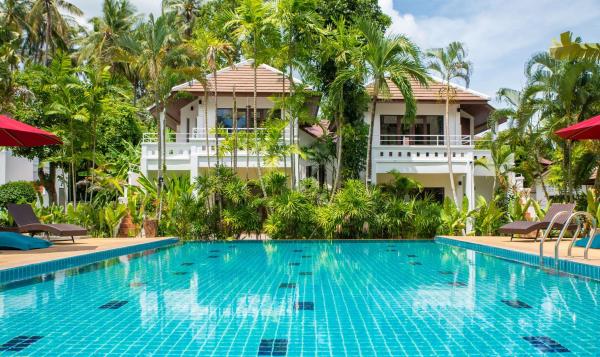 På billedet ses objektet EASY TIME VILLA by MARALEINA beliggende i byen Koh Samui.